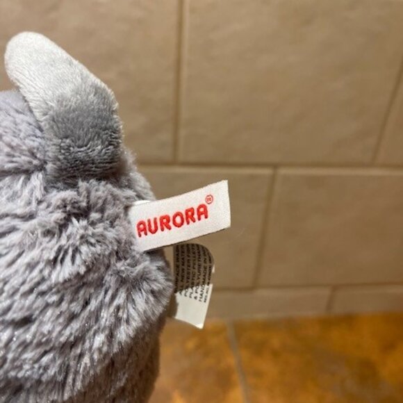 Aurora Scurry Gray Mouse Taddle Toes Big Feet Stuffed Animal Plush Toy 10" 2005 - Picture 3 of 6